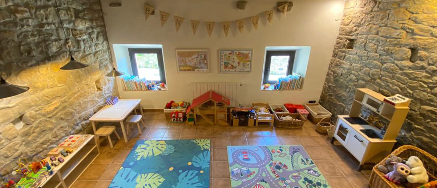 Indoor children's playroom